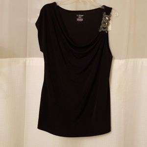 LANE BRYANT NWT BEADED ACCENT TOP SIZE 14/16